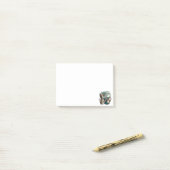 Drie Possum Maan 3Opossum Grappig Vreemd Vervloekt Post-it® Notes (Op bureau)