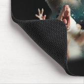 Drie Possum Maan 3Opossum Grappige Rare Vervloekte Muismat (Hoek)