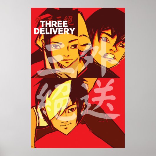 Drie Poster voor Delivery™ Group (Voorkant)