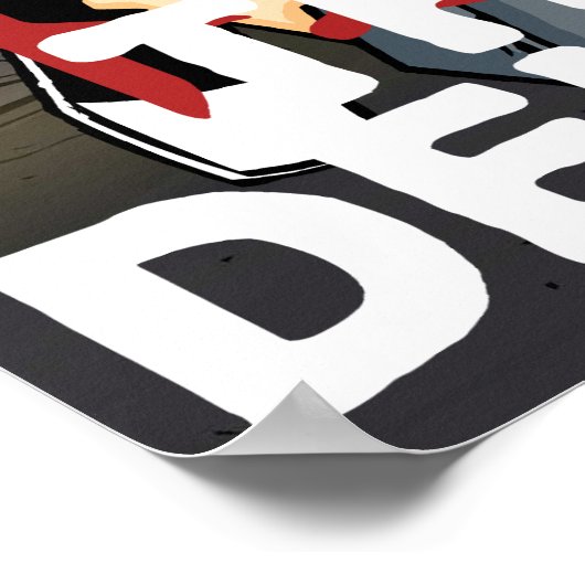 Drie Poster voor Delivery™ Sue (Hoek)