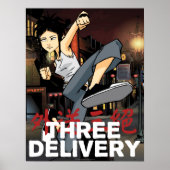 Drie Poster voor Delivery™ Sue (Voorkant)
