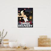 Drie Poster voor Delivery™ Tobey (Keuken)