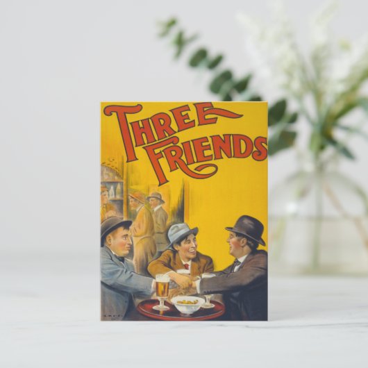 Drie Posters van Friends Movie Briefkaart (Staand voorkant)