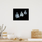 Drie Posters van Peregrine Chicken (Keuken)