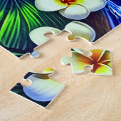 Drie prachtige papegaaien legpuzzel (Zijkant)