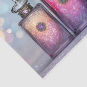 Drie prachtige parfumflessen AF6 Decoupage Tissuepapier (Detail)