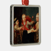 Drie prinsen, kinderen van Charles III Metalen Ornament (Rechts)