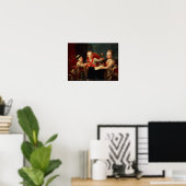 Drie prinsen, kinderen van Charles III Poster (Thuiskantoor)