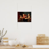 Drie prinsen, kinderen van Charles III Poster (Keuken)