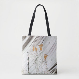 Drie prinsessen in Blauwe Berg door Kay Nielsen Tote Bag