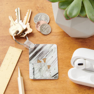 Drie prinsessen in de Blauwe Berg door Kay Nielsen Sleutelhanger