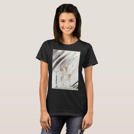 Drie prinsessen in de Blauwe Berg door Kay Nielsen T-shirt (Voorkant volledig)