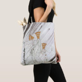 Drie prinsessen in de Blauwe Berg door Kay Nielsen Tote Bag (Dichtbij)