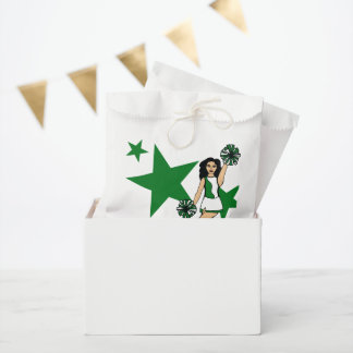 Drie Proost Custom Wit Favor Tas Groen #2 Bedankzakje