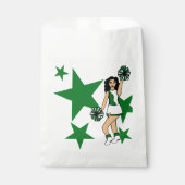 Drie Proost Custom Wit Favor Tas Groen #2 Bedankzakje (Voorkant)