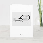 Drie P's van Verwachting Kaart (Achterkant)