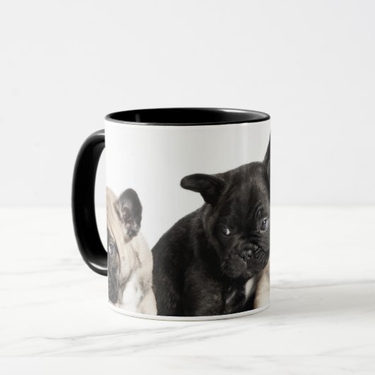 Drie Puppies Mok (Voorkant links)