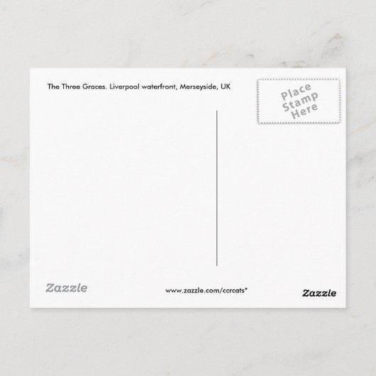 Drie races briefkaart (Achterkant)