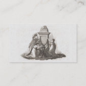 Drie races/drie muizen Klassiek Grieks Visitekaartje (Achterkant)