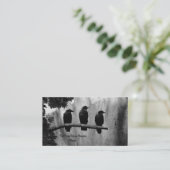 Drie Ravens Visitekaartje (Staand voorkant)