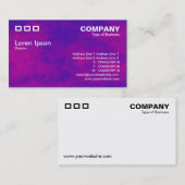 Drie rechthoeken - Alien Sky Textuur Visitekaartje (Voorkant / Achterkant)