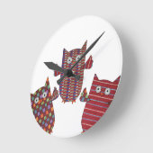 Drie Red Owls Ronde Klok (Hoek)