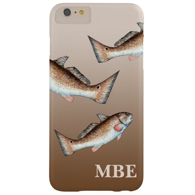 Drie Redfish Swimming iPhone 6 plus Hoesje (Achterkant)