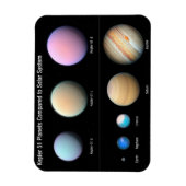 Drie reuzenplaneten rond Kepler 51 Magneet (Verticaal)