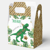 Drie-Rex Dinosaur 3rd Birthday Bedankdoosjes (Geopend)