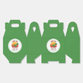 Drie Rex Dinosaurus Genderneutraal Fun 3e Verjaard Bedankdoosjes (Ongevouwen)