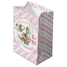 Drie Rex meisje verjaardagsfeestje