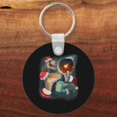 Drie Rex Moon 3 Dinos Howling Rare Vervloekte Chri Sleutelhanger (Voorkant)