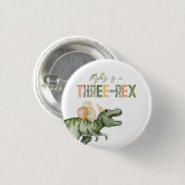 Drie-Rex Partij Button (Voorkant /achterkant)