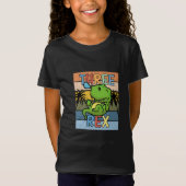 Drie Rex T-Rex 3e Verjaardag - Schattige Kawaii T T-shirt (Voorkant)