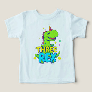 Drie Rex T-Shirt: het geraas van drie draaien!