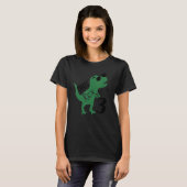 Drie Rex Verjaardag 3e Verjaardag Kinder Jongens D T-shirt (Voorkant volledig)