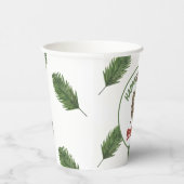 Drie Rex Verjaardag Waterverf Papieren Bekers (Rechts)