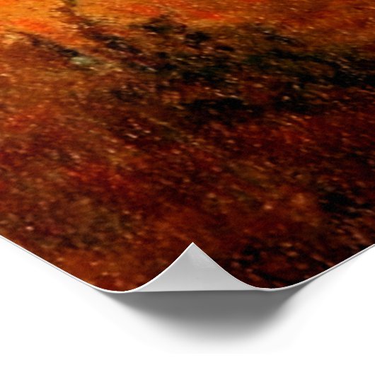 Drie Riders Galloping over een plaat Poster (Hoek)