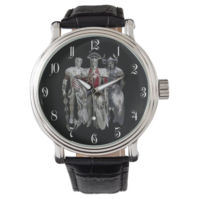 Drie riemen horloge (Voorkant)