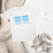 Drie-rific Verjaardag Shirt voor Kind