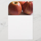 Drie rijpe appels flyer (Voorkant)