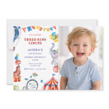 Drie Ring Circus 3e Verjaardags Kermis Foto