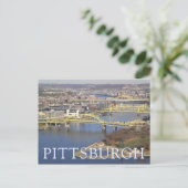 Drie rivieren | Pittsburgh, PA Briefkaart (Staand voorkant)