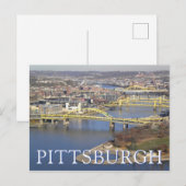 Drie rivieren | Pittsburgh, PA Briefkaart (Voorkant / Achterkant)