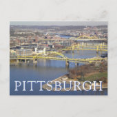 Drie rivieren | Pittsburgh, PA Briefkaart (Voorkant)