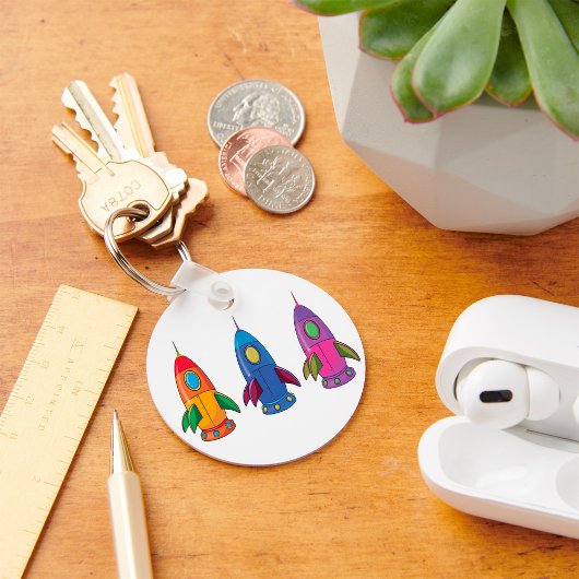 Drie Rockets-Sleutelhanger Sleutelhanger