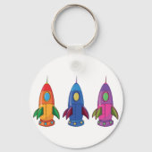 Drie Rockets-Sleutelhanger Sleutelhanger (Voorkant)