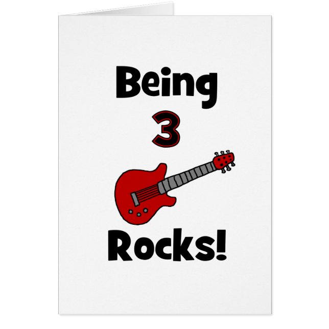 Drie Rocks. Met Guitar Rockstar Rocker (Voorkant)