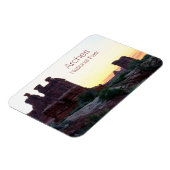 Drie roddels, Sheep Rock in Morning Light, Arches Magneet (Linkerzijde)