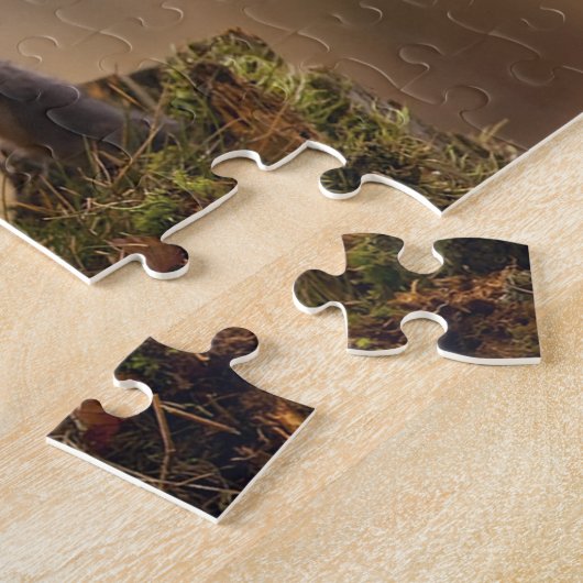 Drie rode Baby Legpuzzel (Zijkant)